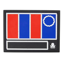 King Midas Barber Station Mat Red, White, Blue