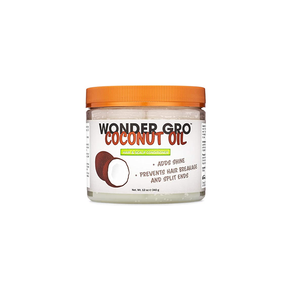 Wonder Gro Coconut Oil Hair & Scalp Conditioner 12 oz.