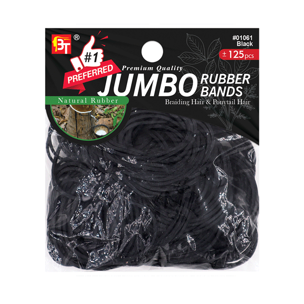 Beauty Town Natural Rubber Jumbo Rubber Bands