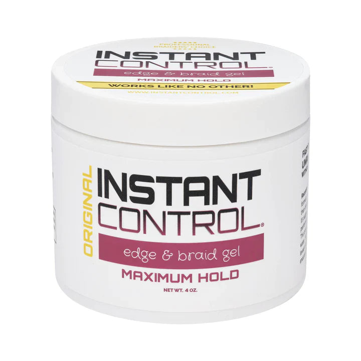 Instant Control Edge & Braid Gel Maximum Hold 4 oz.