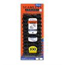 Bobbi Boss Human Hair Blend Crochet Braids Seamless Feather Crochet Deep Wave 20"(100g)