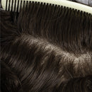 Shunfa Hair Full Swiss Lace Human Hair Replacement with blenched hairline