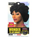 Ebin New York Wonder Wig Tie-Up Bonnet - Black