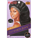 Red Adjustable Fashion Hair Bonnet for Day & Night Hair ProHQ241