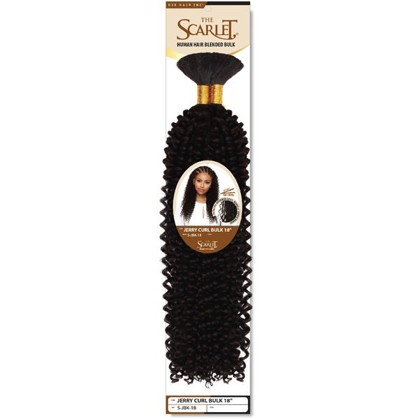 Eve Hair Scarlet Jerry curl Bulk 22''