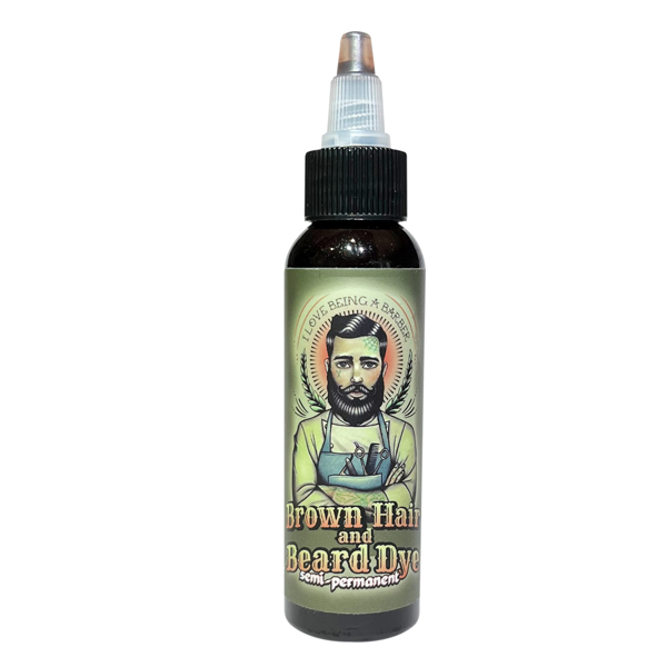 I Love Being A Barber Hair and Beard Dye Enhancement - Brown 2 oz.