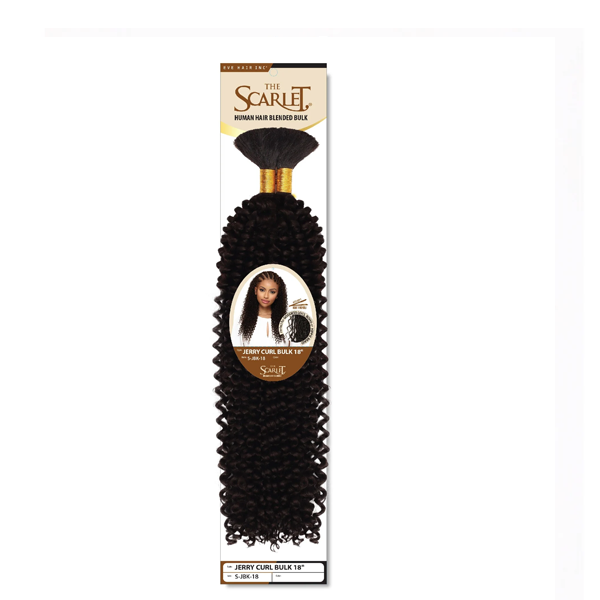 Eve Hair Scarlet Jerry curl Bulk 18''