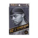 Red by Kiss Bow Wow X Power Wave Velvet Luxe Durag HD78
