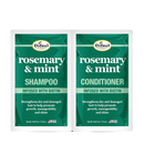 Difeel Rosemary Mint with Biotin Shampoo & Conditioner Combo Packet 2oz.