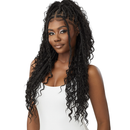 Outre Wig 100% Fully Hand Tied Whole Lace Wig Boho Box Braids 28''