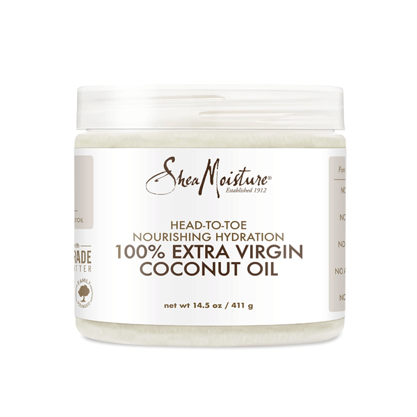 Shea Moisture 100% Extra Virgin Coconut Oil Head - to - Toe Nourishing Hydration 14.5 oz.
