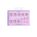 Glitzy 3D Press-On Toenails in Crown Jewels – Wider Fit Fake Toes