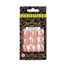 Kiss Gold Finger Toenails Short GTW02