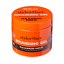 Red Styler Fixer Braiding Gel - Maximum Hold 16oz. - SBM02