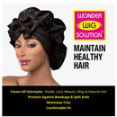 Wonder Wig Tie-Up Bonnet - Black