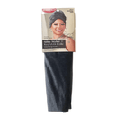 Velvet Head Wrap Scarf Keyshia Cole Charcoal Gray HQ163