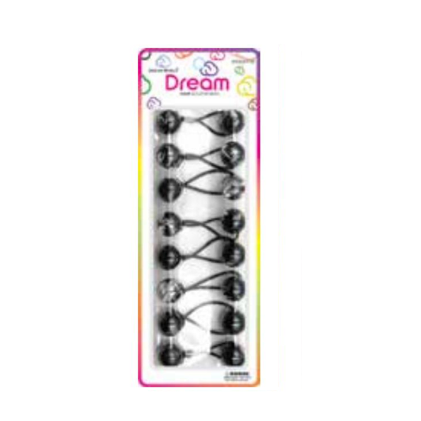 Dream Ponytail Holders Two Tone Combination Black White