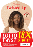 Outre Twisted Up 18X Lotto Twist 9" 10" 11" Crochet Braid