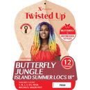 Outre X-Pression Twisted Up Butterly jungle Senegal Summer Locs 18''
