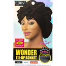 Wonder Wig Tie-Up Bonnet - Black