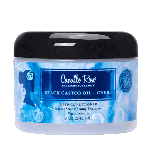 Camille Rose Black Castor Oil +Chebe Deep Condtioner 8 oz.