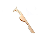 Eyelashes Tweezers Blued Metal & Gold