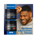 Groomane Wave Control Pomade - Ultimate Hold, Moisture & Shine