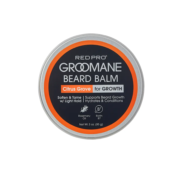 ivy Groomane Beard Balm for Growth – Biotin &amp; Rosemary Nourishing Beard Care Citrus Grove