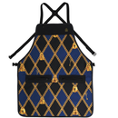 King Midas Blue Lock & Key Apron