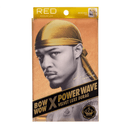 Red Power Wave Velvet Luxe Durag