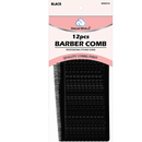 Dream World Barber Comb Black - 12 PCS - BR98218