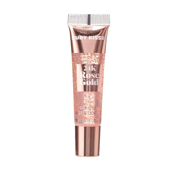 Kiss Gold Lip Gloss Rose