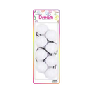 Dream Ponytail Holders 40MM White