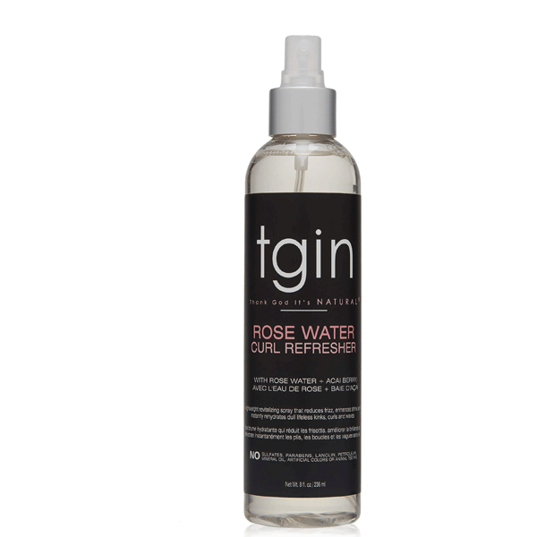 TGIN Rose Water Curl Refresher 8 oz.