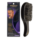 Red Premiun BOW WOW X 360 Power Wave Medium Hard Boar Brush BR24