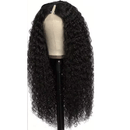 Beauty Logic V part Human Hair Wig Curl 20'' Natural Black