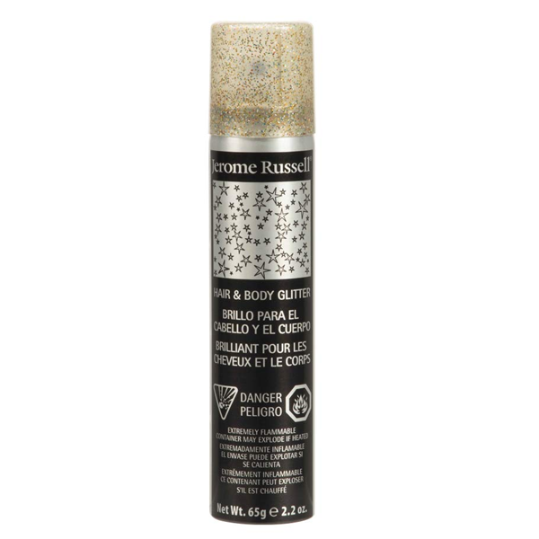 Jerome Russell Temporary Hair and Body Glitter Spray 2.2 oz