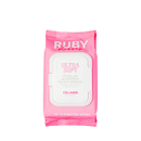 ivy Ruby Kisses Ultra Soft Micellar Waterproof Makeup Removing Wipes - Collagen