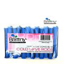 Brittny Cold Wave Rods Blue Long  1/4" 12 Count