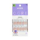 Kiss Core White French Glue-On Nails - Multiple Lengths CF05
