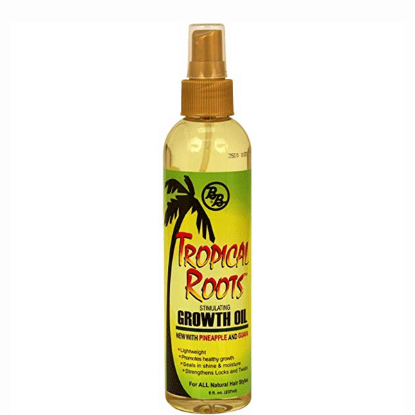 Bronner Bros Tropical Roots Growth Oil 8 oz.