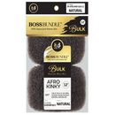 Bobbi Boss Bundle 100% Unprocessed Human Hair Braids Bulk - AFRO KINKY 16''