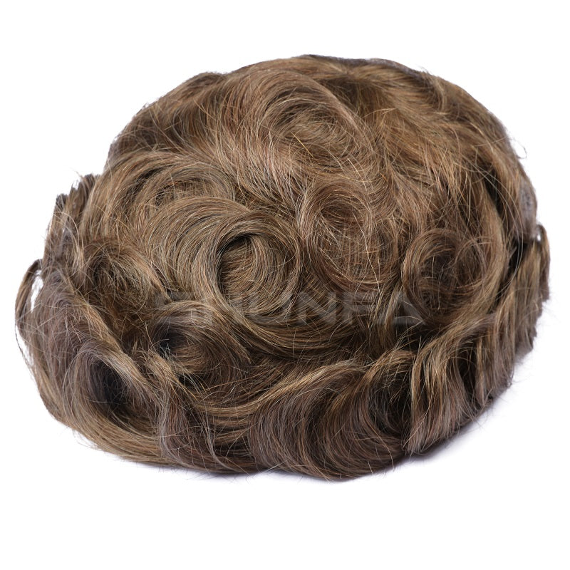 Shunfa Hair Stock US Swiss lace men hair replacement