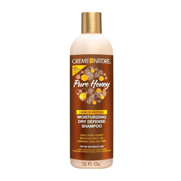 Creme of Nature Pure Honey Moisturizing Dry Defense Shampoo 15.2 oz.