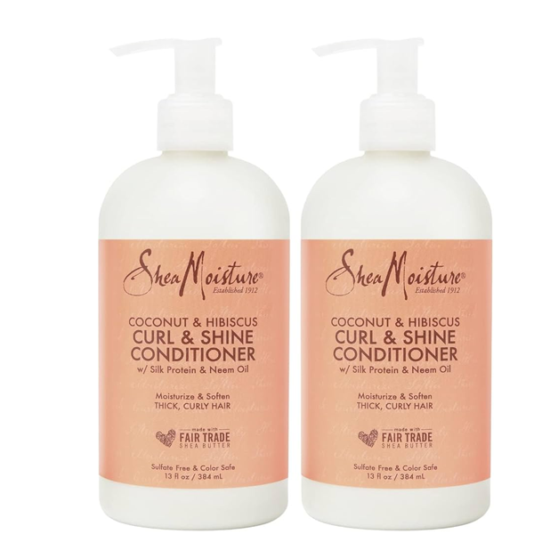 Shea Moisture Coconut & Shine Conditioner 2 Pack