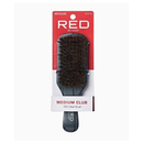 Red Medium Club Boar Brush BOR10