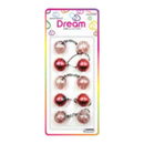 Dream Ponytail Holders Galactic Red