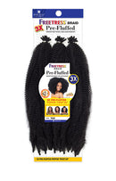 Freetress Crochet Braids 3X Pre-Fluffed Poppin Twist 20"