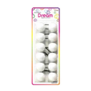 Dream Ponytail Holders 30MM White