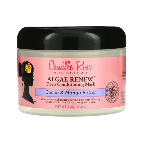 Camille Rose Algae Renew Cocoa & Mango Butter Deep Conditioning Mask 8 oz.